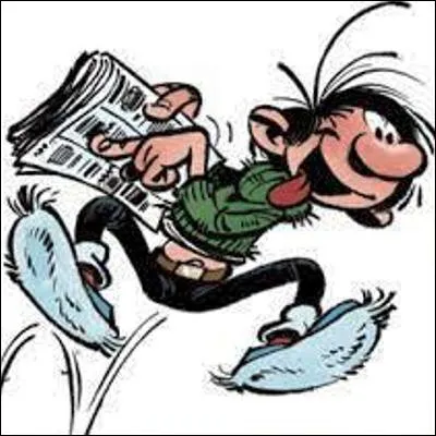 Quel manteau &agrave; capuchon cr&eacute;&eacute; en Angleterre pour les marins de la Royal Navy fait partie des attributs de Gaston Lagaffe ?