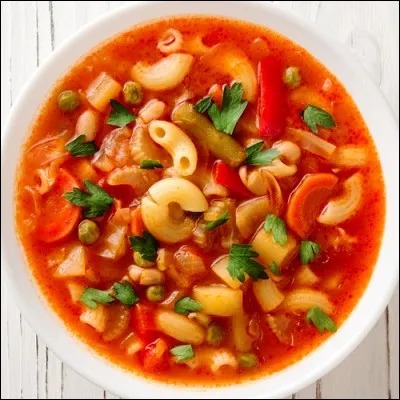 Quel plat italien est une soupe de l&eacute;gumes &eacute;paisse ?