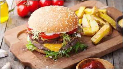 Quel est l'ingrédient principal d'un hamburger ? (Non végétarien).