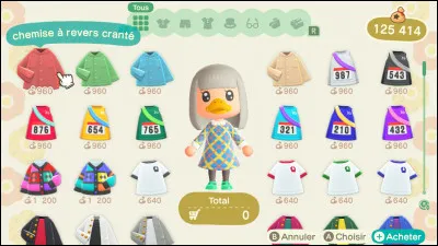 Quel est ton vêtement préféré ?