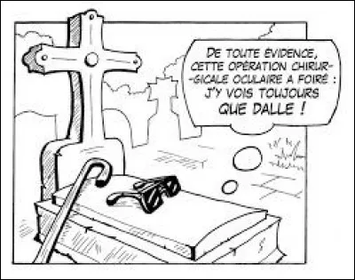 Dans ces circonstances, on dit que c'est de lhumour...