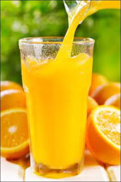 Puis-je avoir un ... de jus de fruit ?