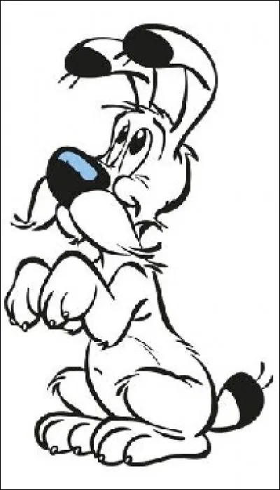 Dans les films d'animation Astérix, qui fait la voix du petit chien Idéfix ? (1)