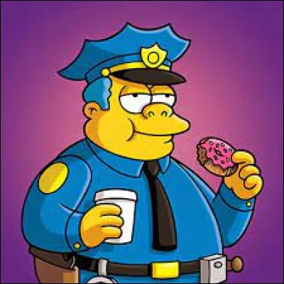 Dans "Les Simpson", comment s'appelle ce chef policier ?