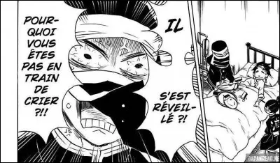 Complète : "Il s'est ... ? !"