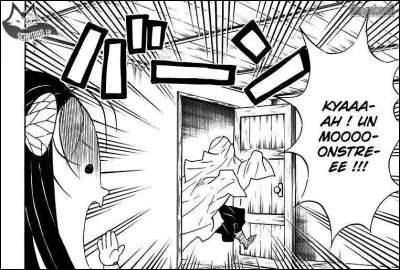 Complète : "Kyaaaah, un ... ! ! !"