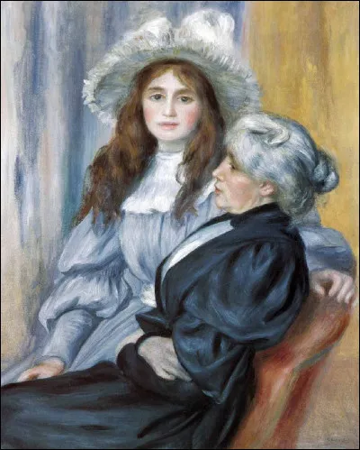 Qui a repr&eacute;sent&eacute; Berthe Morisot et sa fille Julie Manet ?