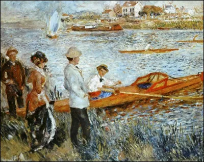 Qui a peint "Les Canotiers à Chatou" ?