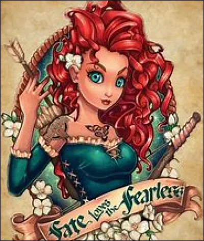 Cette princesse est...