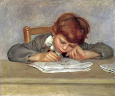 Ce jeune enfant a-t-il été représenté par Renoir ?