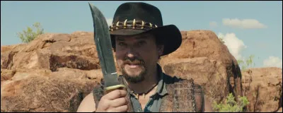 "Crocodile Dundee" est un long-métrage joué par Paul Hogan.