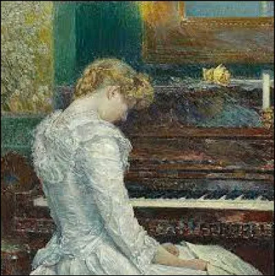 Est-ce Renoir qui a immortalisé cette jeune femme au piano ?