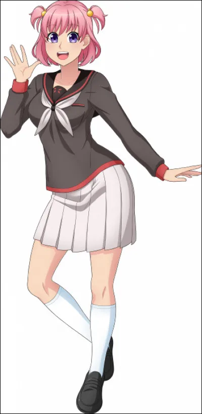 Qui est cette fille aux cheveux roses ?