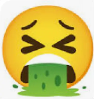 Ton/ta frère/sur te vomit dessus. Que fais-tu ?