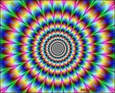 Quelle est la couleur tout au fond du trou ?