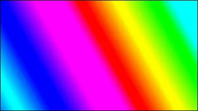 Quelle est la toute première couleur en partant de la gauche ?