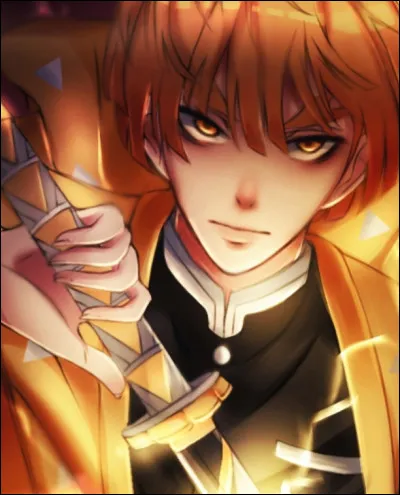 De quelle couleur étaient les cheveux de Zenitsu avant d'être jaunes (blonds) ?