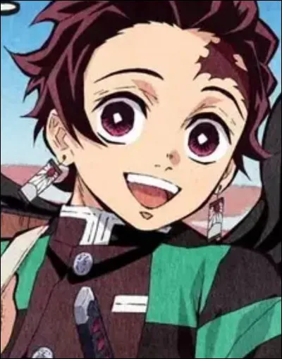 De quelle couleur est son katana ?