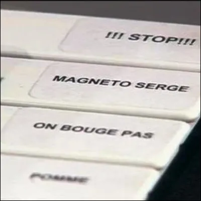 Dans quel talk show pouvait-on entendre les phrases "Magn&eacute;to, Serge" et "On ne bouge pas pendant le jingle" ?