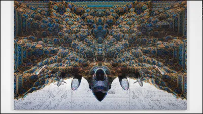 Qui r&eacute;alisa ces �uvres sur tissu ?