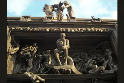 Quel est le titre de cette uvre monumentale réalisée par Auguste Rodin, conservée au Musée Rodin à Paris ?