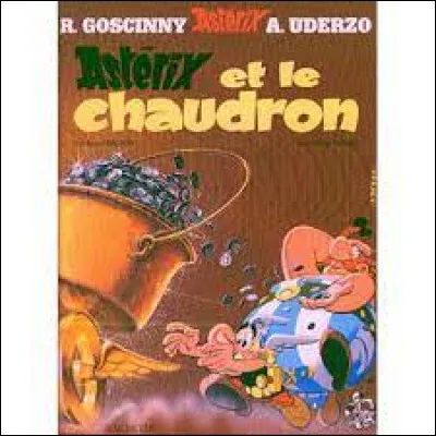 Qui est banni du village dans "Astérix et le chaudron" ?