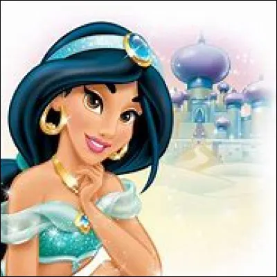 Dans ''Aladdin'' dans quoi Jafar, devenu sorcier, a-t-il enfermé Jasmine ?