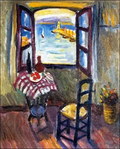 Qui nous fait profiter du paysage à travers cette fenêtre ouverte ?