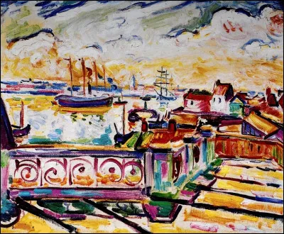 À qui doit-on cette représentation du port d'Anvers ?