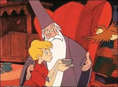 La méchante dans "Merlin l'Enchanteur" est...