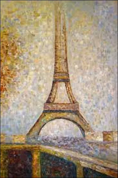 Quelle technique le peintre Georges Seurat a-t-il utilisé afin de réaliser ce sublime tableau en 1889 ?