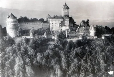 Quel est le nom de ce château se trouvant en Alsace ?
