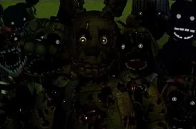 Pourquoi n'y a-t-il qu'un animatronique dans FNaF 3 ?