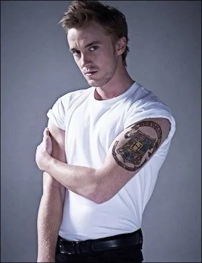 L'acteur qui incarne Drago Malefoy s'appelle Tom Feltom.