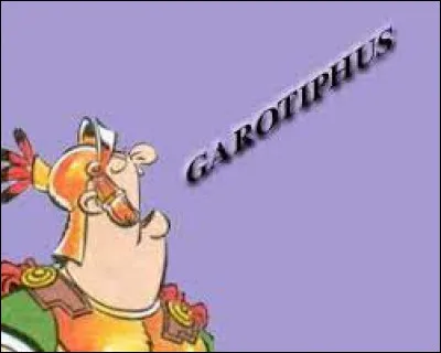 Dans quel album apparaît Garotiphus ?