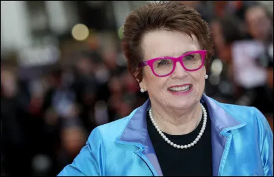 Billie Jean King, 78 ans, était championne de ...