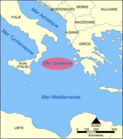 Mer Ionienne > Cette zone de la Méditerranée porterait ce nom à cause ...