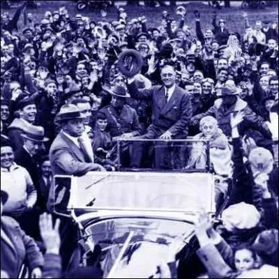 Quel prsident des Etats-Unis avait t rlu une seconde fois le 5 novembre 1940 ?