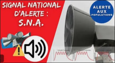 Tous les premiers mercredis du mois à midi quand la sirène sonne cela permet :