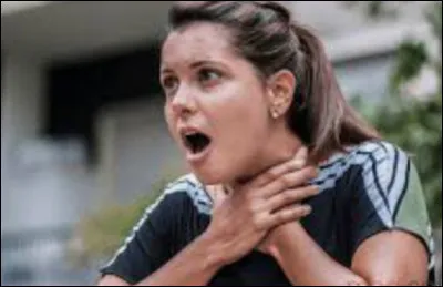 Une fausse route ou obstruction totale est un danger vital :