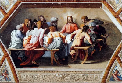 Cette uvre représente "La Cène", par quel artiste ?