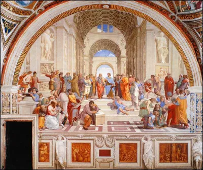 À qui doit-on la fresque de "L'École d'Athènes" ?