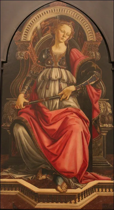 Sa toile s'intitule "La Force" :