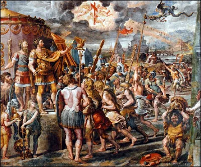 À qui doit-on "L'Apparition de la croix" ?