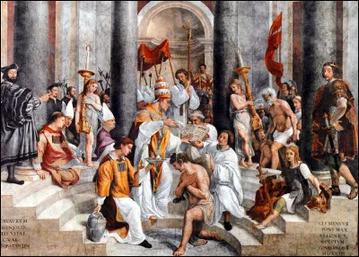 Qui a représenté ce baptême ?