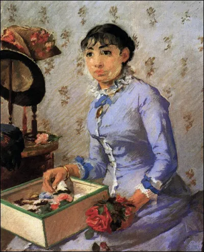 Qui a fait le portrait de "La Modiste" ?