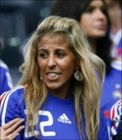 Son nom est Wahiba, qui est son footballeur de mari ? Indice il fait partie de l'quipe de France 2010