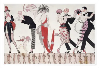 Georges Barbier, pionnier de l'Art déco, a travaillé pour des revues de mode, des décors de music-hall, dont ceux du spectacle de Joséphine Baker. Quel est son chef-d'uvre ?