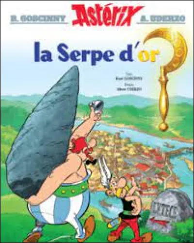 Quel est le nom de l'auberge dans laquelle Astérix et Obélix passent la nuit dans "La Serpe d'or" ?