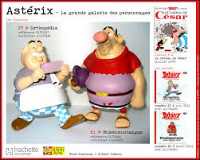 Quel personnage de l'album "Le Cadeau de César" apparaît dans "Astérix et Latraviata" ?